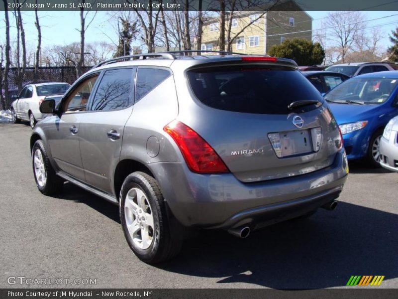 Platinum Metallic / Cafe Latte 2005 Nissan Murano SL AWD
