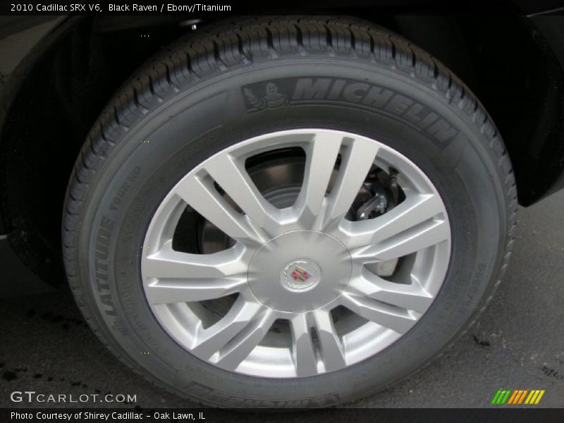 Black Raven / Ebony/Titanium 2010 Cadillac SRX V6