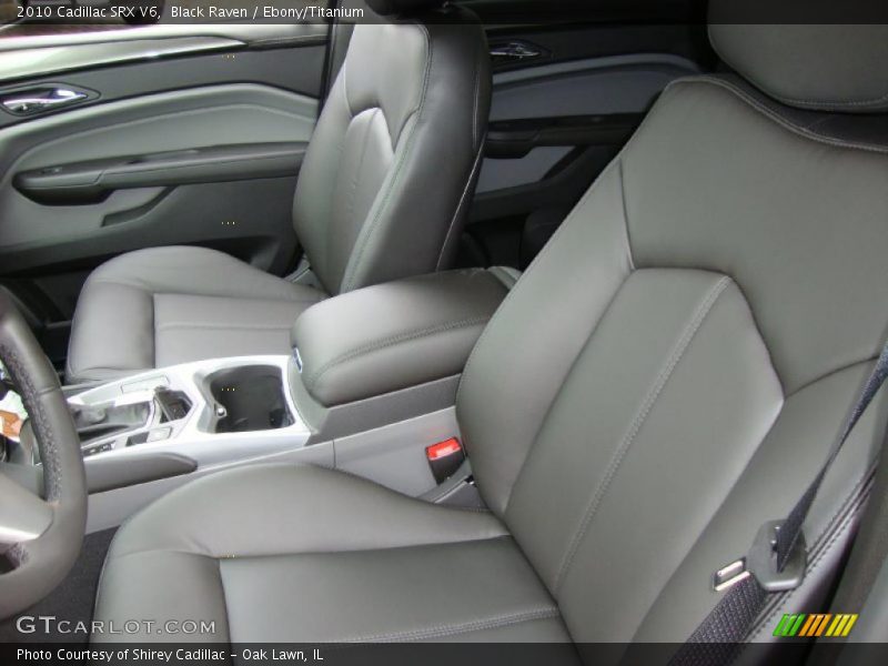 Black Raven / Ebony/Titanium 2010 Cadillac SRX V6