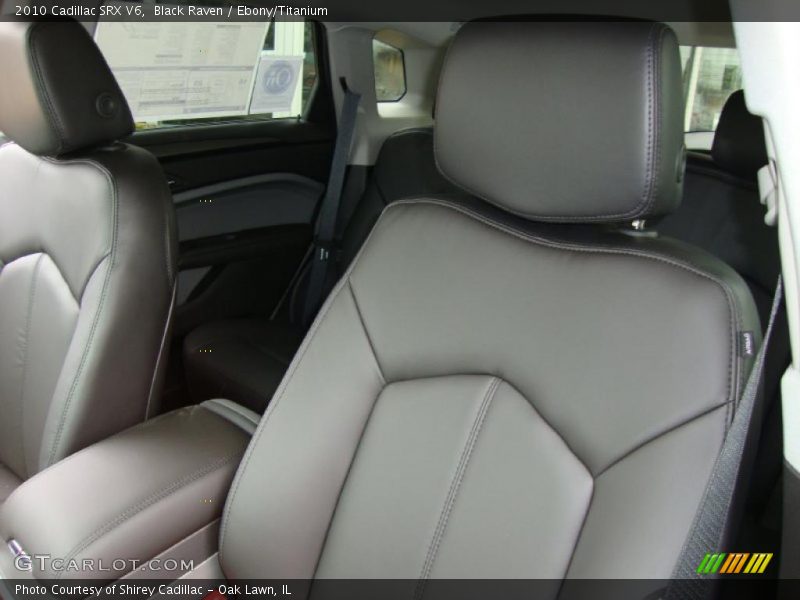 Black Raven / Ebony/Titanium 2010 Cadillac SRX V6