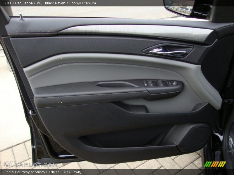Black Raven / Ebony/Titanium 2010 Cadillac SRX V6