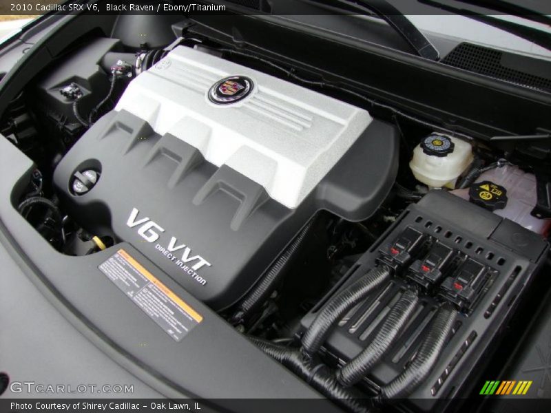 Black Raven / Ebony/Titanium 2010 Cadillac SRX V6