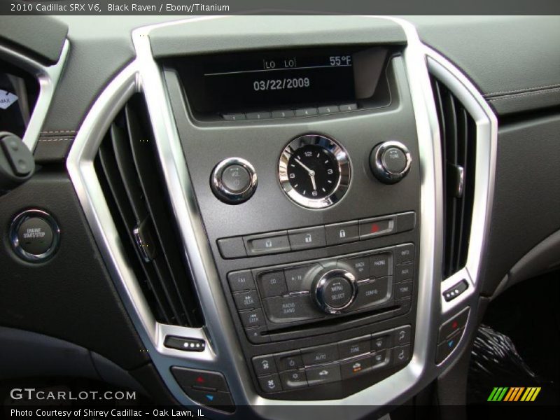 Black Raven / Ebony/Titanium 2010 Cadillac SRX V6