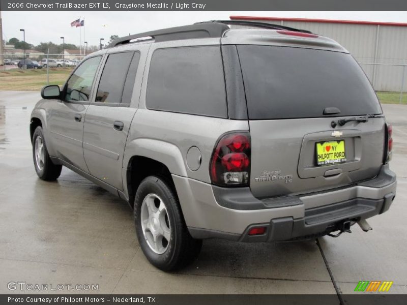 Graystone Metallic / Light Gray 2006 Chevrolet TrailBlazer EXT LS