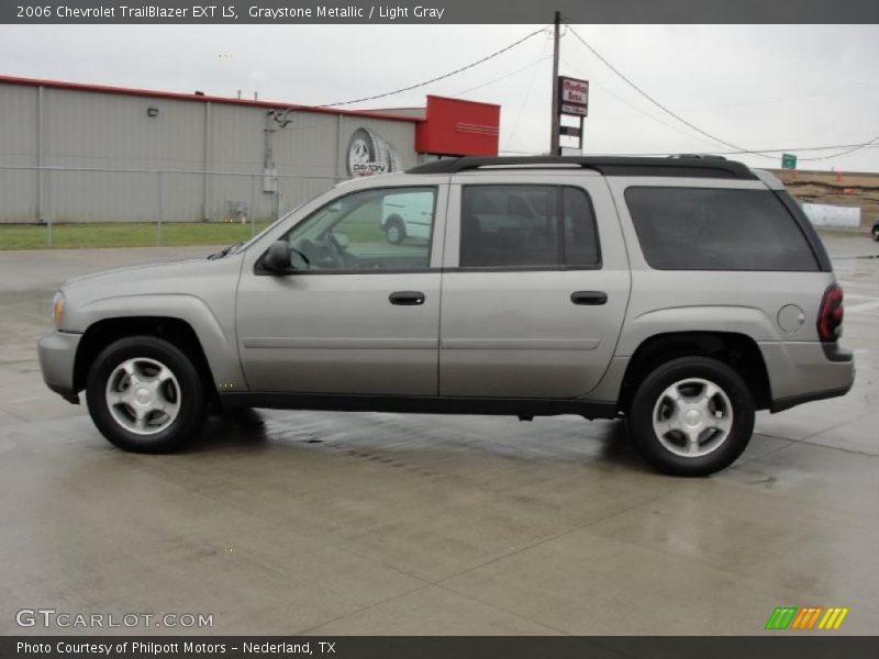 Graystone Metallic / Light Gray 2006 Chevrolet TrailBlazer EXT LS