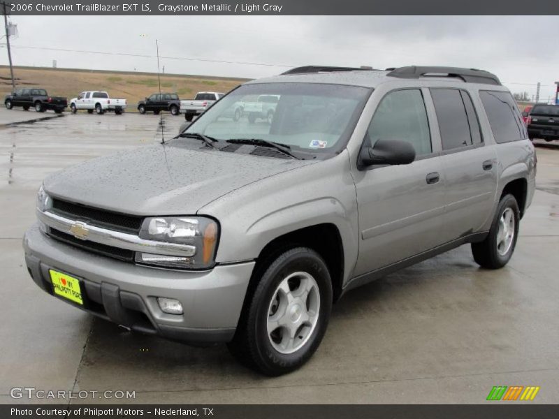 Graystone Metallic / Light Gray 2006 Chevrolet TrailBlazer EXT LS