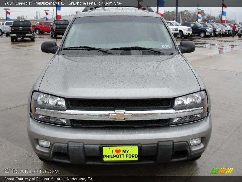 Graystone Metallic / Light Gray 2006 Chevrolet TrailBlazer EXT LS
