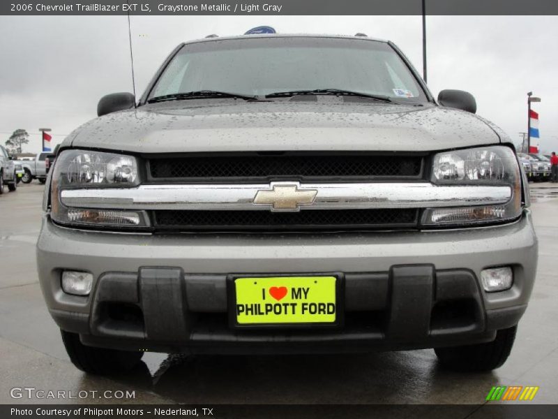 Graystone Metallic / Light Gray 2006 Chevrolet TrailBlazer EXT LS