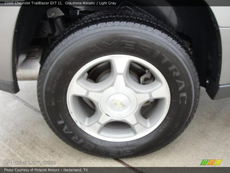 Graystone Metallic / Light Gray 2006 Chevrolet TrailBlazer EXT LS