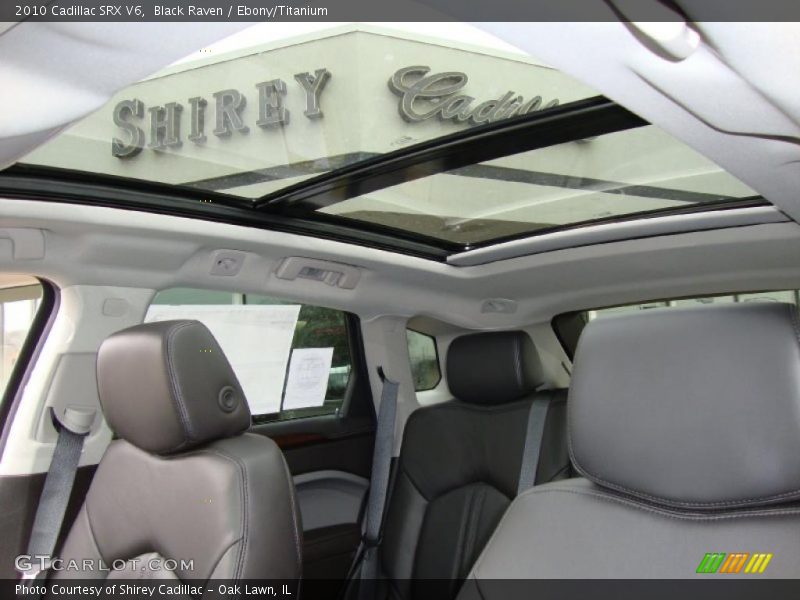 Black Raven / Ebony/Titanium 2010 Cadillac SRX V6