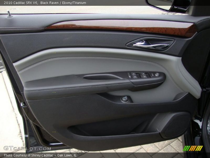 Black Raven / Ebony/Titanium 2010 Cadillac SRX V6