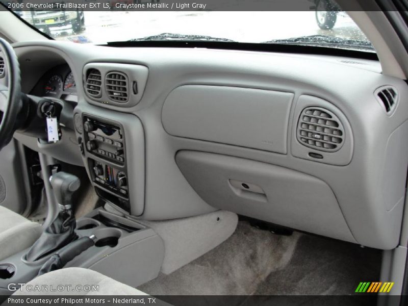 Graystone Metallic / Light Gray 2006 Chevrolet TrailBlazer EXT LS