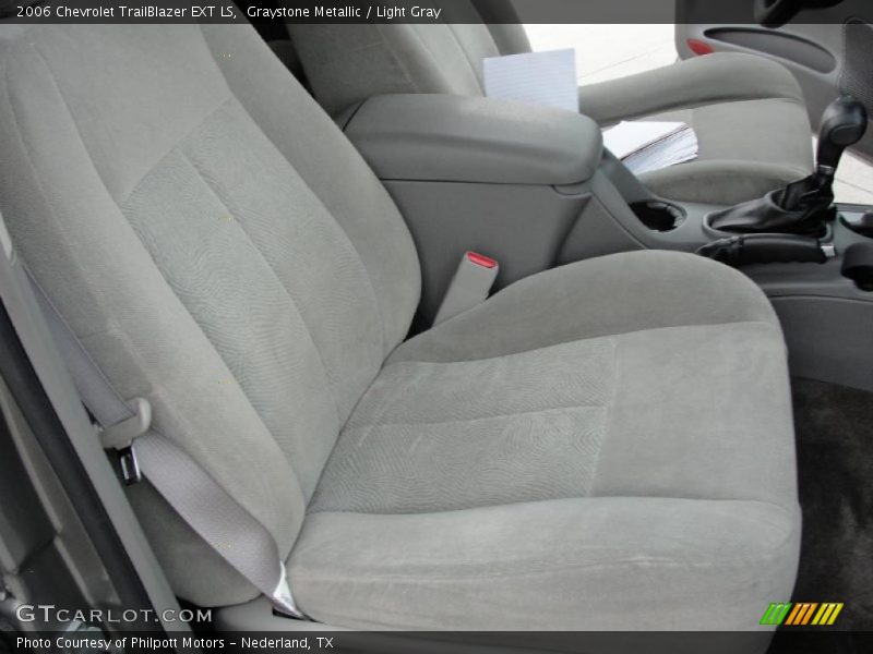 Graystone Metallic / Light Gray 2006 Chevrolet TrailBlazer EXT LS