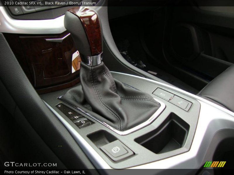 Black Raven / Ebony/Titanium 2010 Cadillac SRX V6