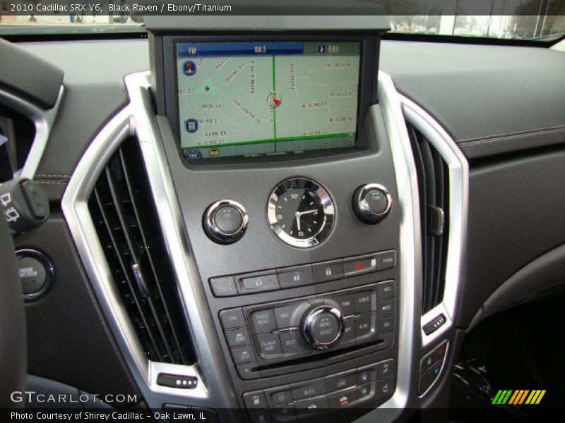 Black Raven / Ebony/Titanium 2010 Cadillac SRX V6