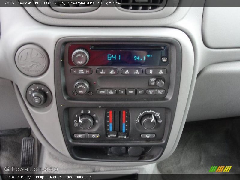Graystone Metallic / Light Gray 2006 Chevrolet TrailBlazer EXT LS