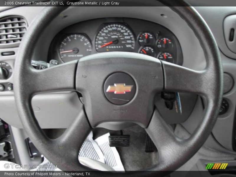 Graystone Metallic / Light Gray 2006 Chevrolet TrailBlazer EXT LS