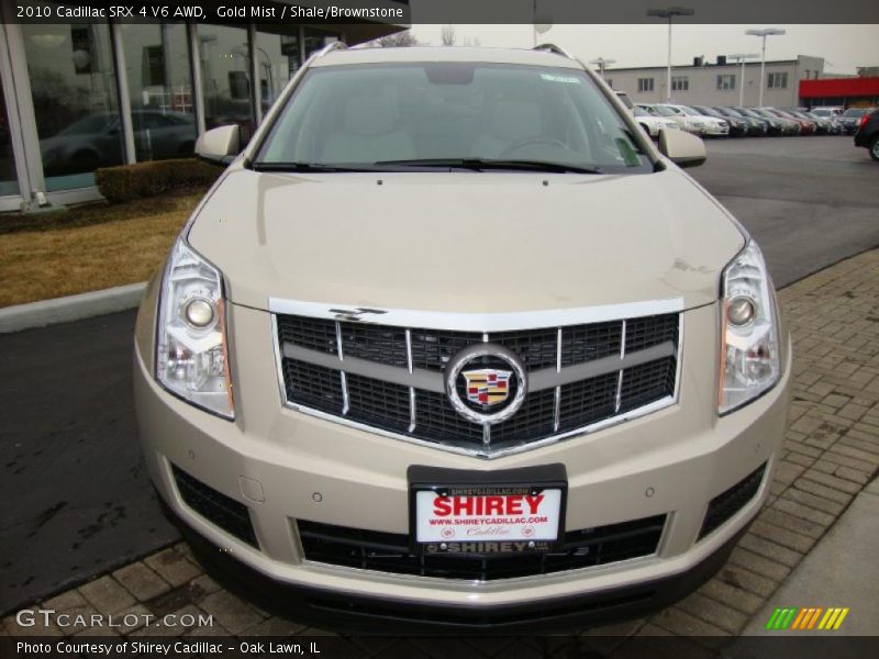 Gold Mist / Shale/Brownstone 2010 Cadillac SRX 4 V6 AWD