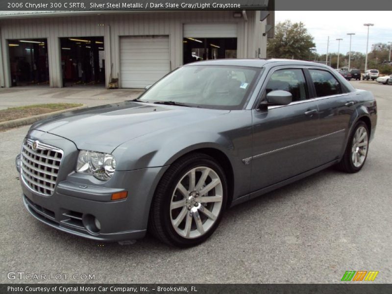 Silver Steel Metallic / Dark Slate Gray/Light Graystone 2006 Chrysler 300 C SRT8