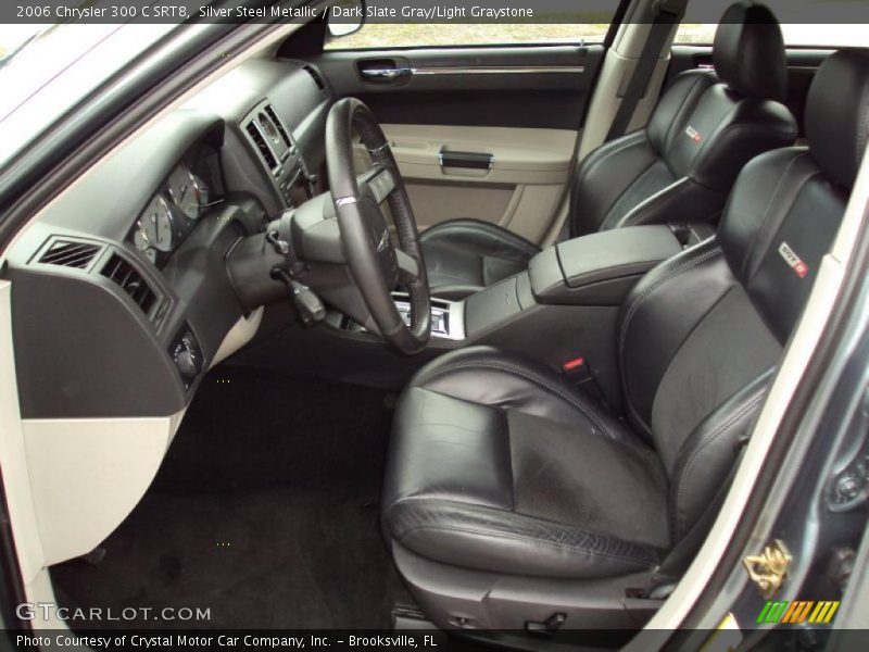 Silver Steel Metallic / Dark Slate Gray/Light Graystone 2006 Chrysler 300 C SRT8