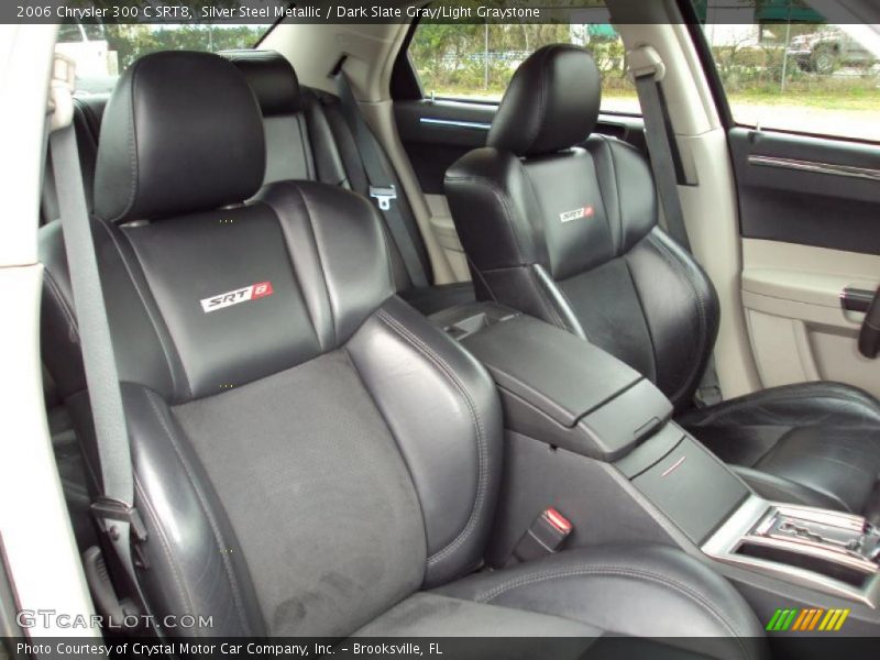 Silver Steel Metallic / Dark Slate Gray/Light Graystone 2006 Chrysler 300 C SRT8
