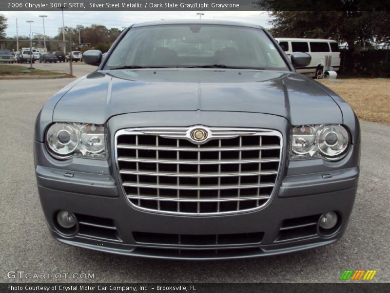 Silver Steel Metallic / Dark Slate Gray/Light Graystone 2006 Chrysler 300 C SRT8