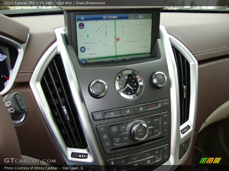 Gold Mist / Shale/Brownstone 2010 Cadillac SRX 4 V6 AWD