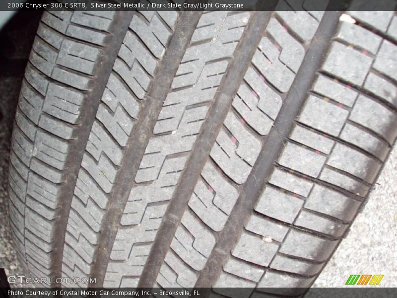 Silver Steel Metallic / Dark Slate Gray/Light Graystone 2006 Chrysler 300 C SRT8