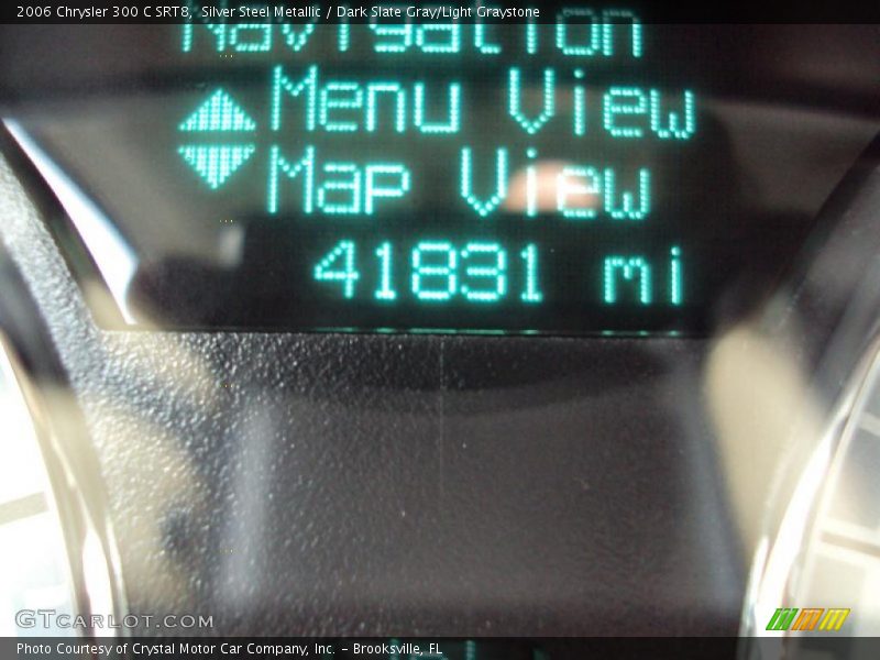 Silver Steel Metallic / Dark Slate Gray/Light Graystone 2006 Chrysler 300 C SRT8