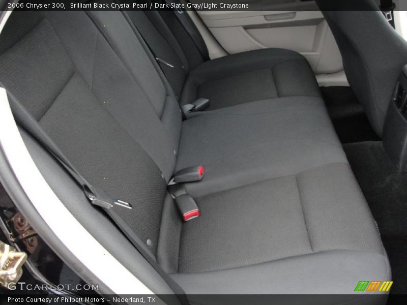 Brilliant Black Crystal Pearl / Dark Slate Gray/Light Graystone 2006 Chrysler 300