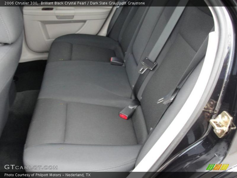 Brilliant Black Crystal Pearl / Dark Slate Gray/Light Graystone 2006 Chrysler 300