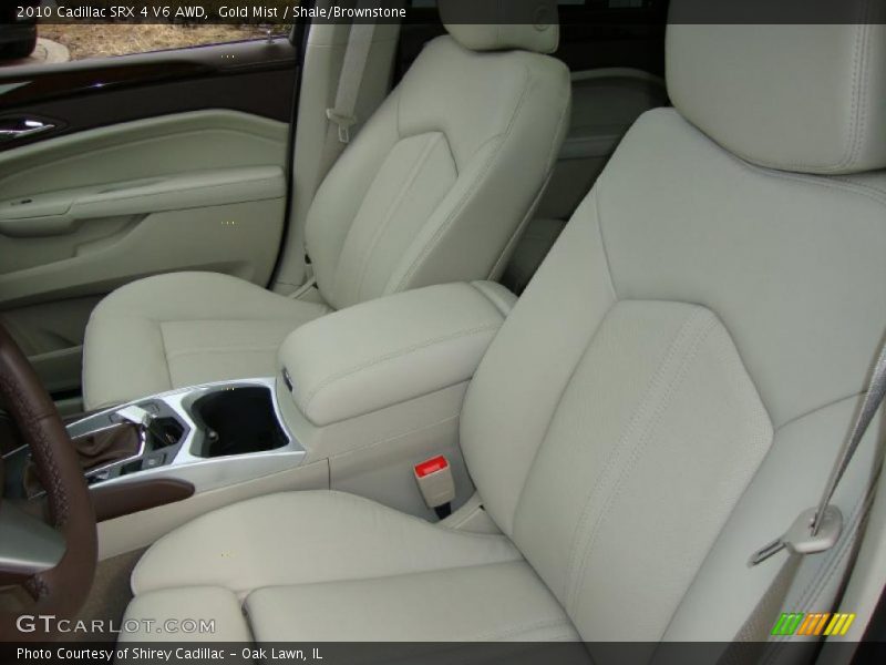 Gold Mist / Shale/Brownstone 2010 Cadillac SRX 4 V6 AWD