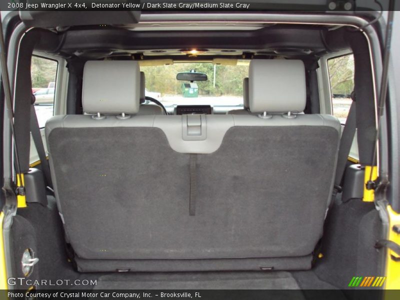 Detonator Yellow / Dark Slate Gray/Medium Slate Gray 2008 Jeep Wrangler X 4x4