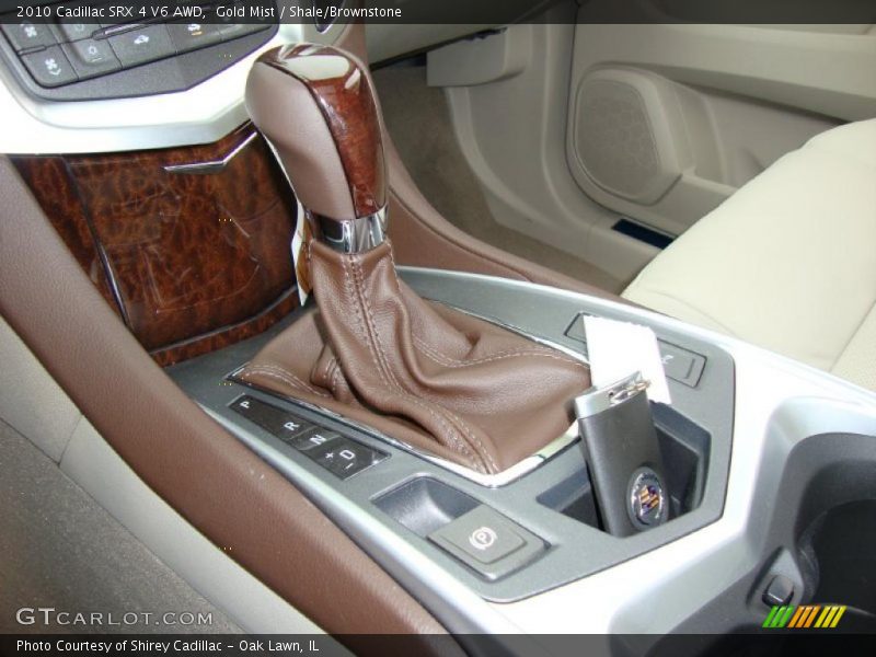 Gold Mist / Shale/Brownstone 2010 Cadillac SRX 4 V6 AWD