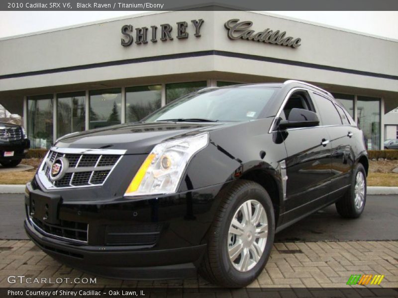Black Raven / Titanium/Ebony 2010 Cadillac SRX V6