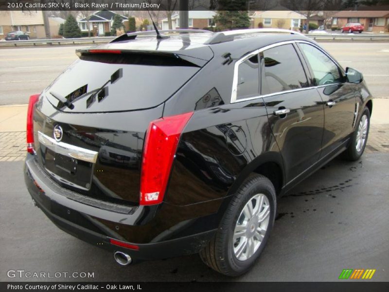 Black Raven / Titanium/Ebony 2010 Cadillac SRX V6