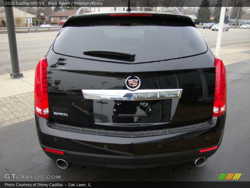 Black Raven / Titanium/Ebony 2010 Cadillac SRX V6