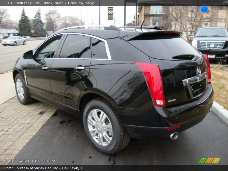 Black Raven / Titanium/Ebony 2010 Cadillac SRX V6