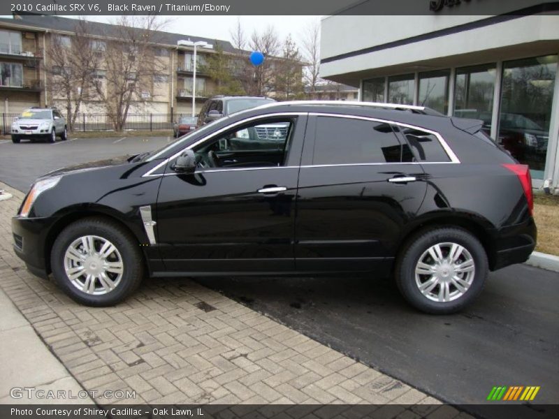 Black Raven / Titanium/Ebony 2010 Cadillac SRX V6
