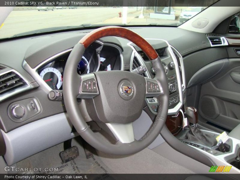 Black Raven / Titanium/Ebony 2010 Cadillac SRX V6
