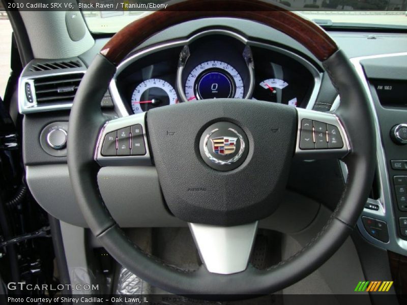 Black Raven / Titanium/Ebony 2010 Cadillac SRX V6