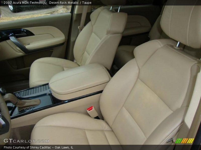 Desert Rock Metallic / Taupe 2007 Acura MDX Technology