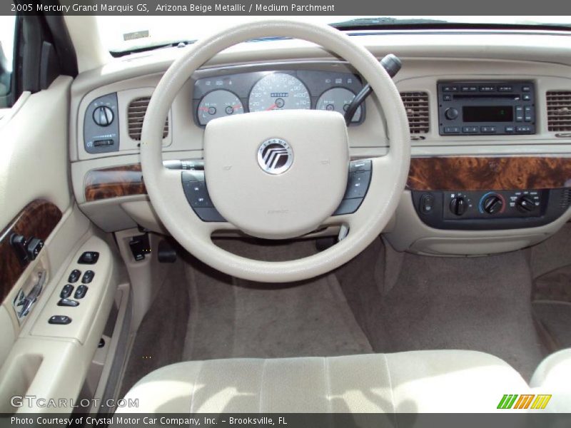 Arizona Beige Metallic / Medium Parchment 2005 Mercury Grand Marquis GS