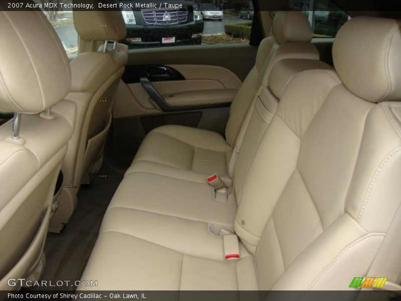Desert Rock Metallic / Taupe 2007 Acura MDX Technology