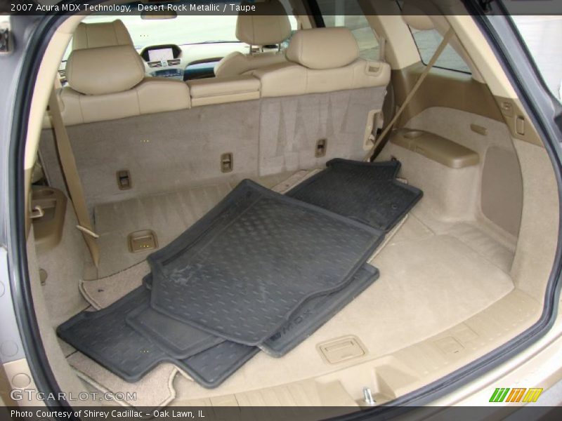 Desert Rock Metallic / Taupe 2007 Acura MDX Technology