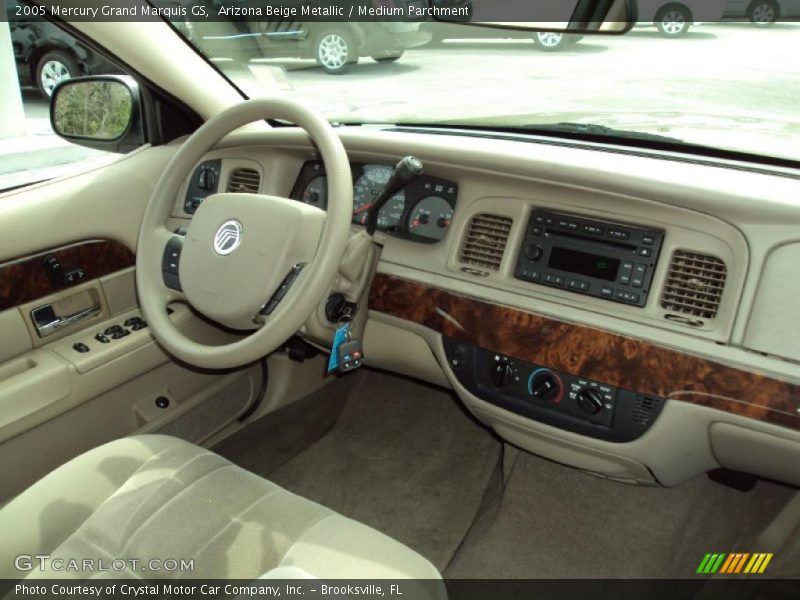 Arizona Beige Metallic / Medium Parchment 2005 Mercury Grand Marquis GS