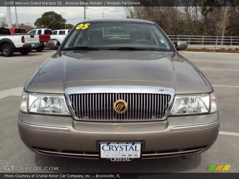 Arizona Beige Metallic / Medium Parchment 2005 Mercury Grand Marquis GS