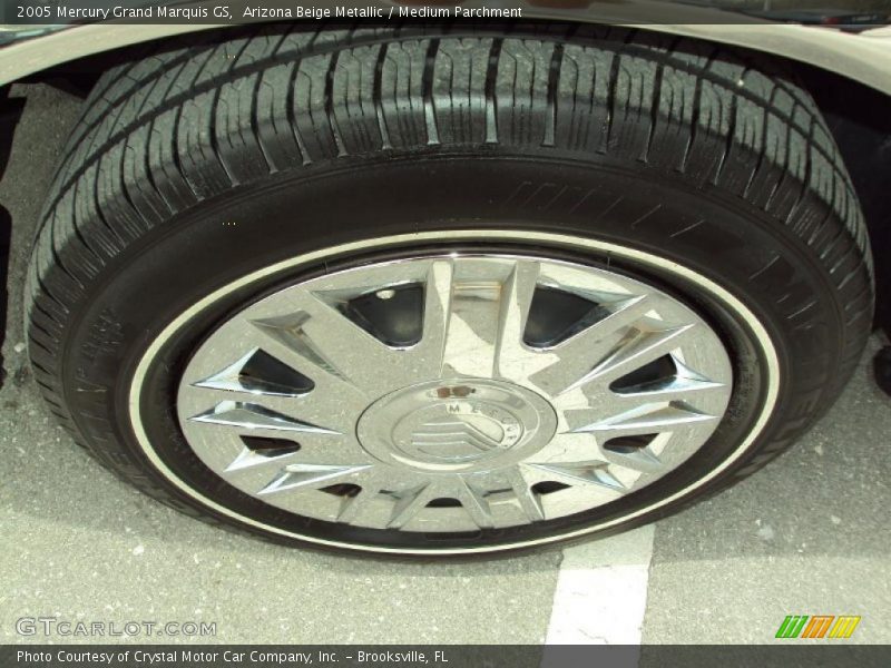 Arizona Beige Metallic / Medium Parchment 2005 Mercury Grand Marquis GS