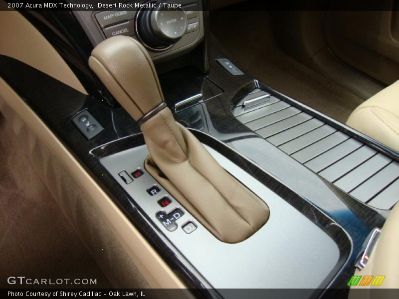 Desert Rock Metallic / Taupe 2007 Acura MDX Technology