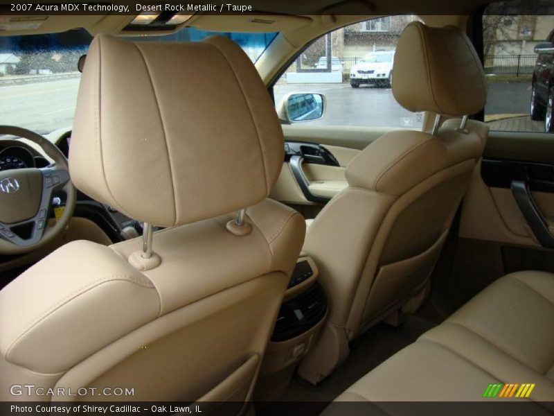 Desert Rock Metallic / Taupe 2007 Acura MDX Technology